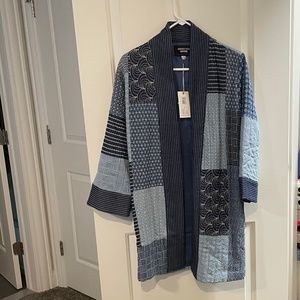 Johnny Was Denim Kimono